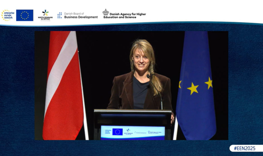 Celia Belline lors de la cérémonie des Awards EEN 2025