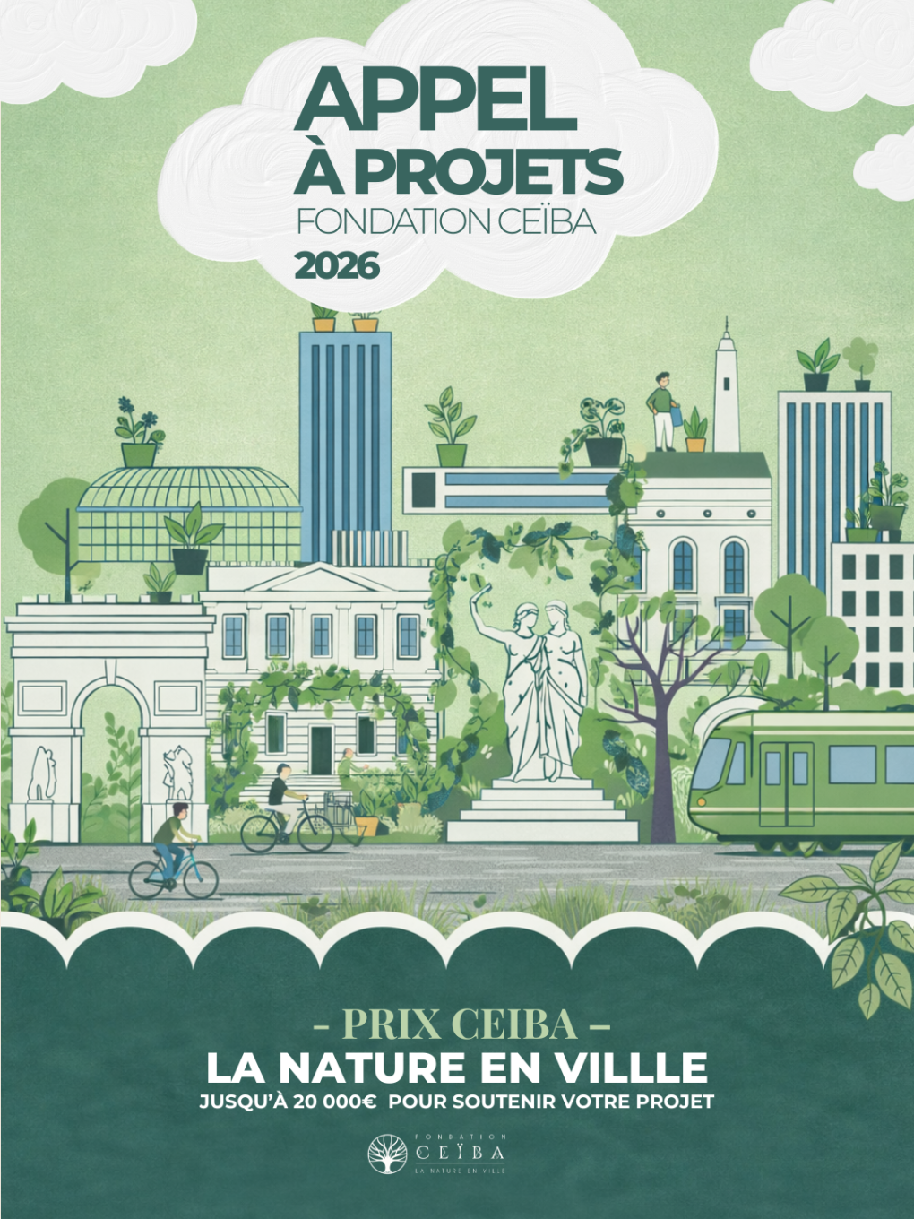 Affiche Appel à projets - Prix Ceïba 