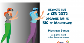 Visuel Keynote du BIC sur le CES 2022 